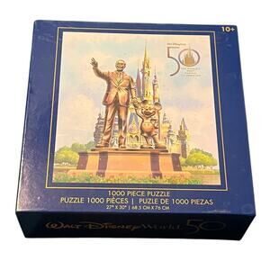 Disney Parks Partner Statue Magic Kingdom 1000 Piece Puzzle